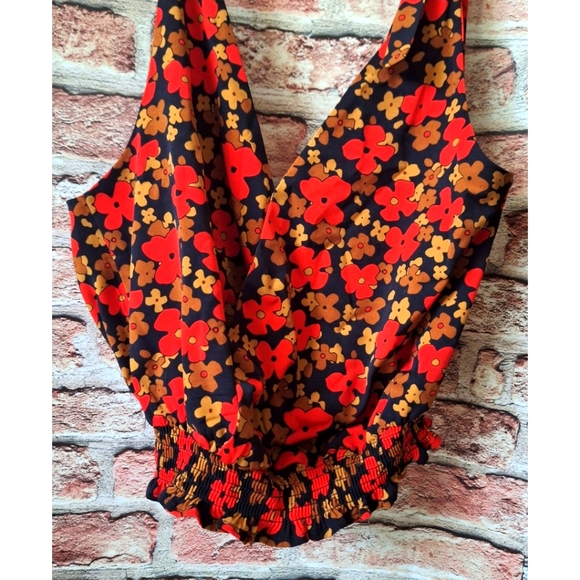 Floral Tie Strap Tank Top by WILLOW & ROOT - Picture 12 of 16